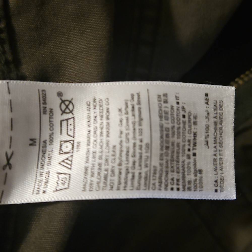 Gap Jacket Sz Medium Mens - Picture 8 of 11